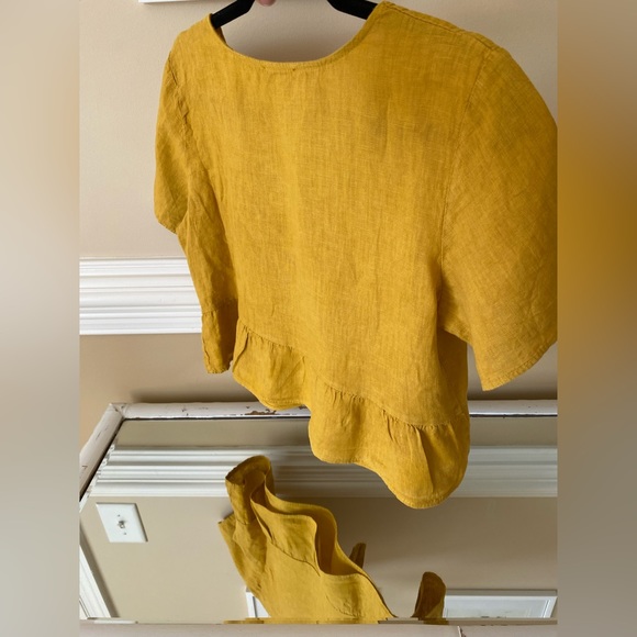 100% Linen Top - Picture 8 of 14